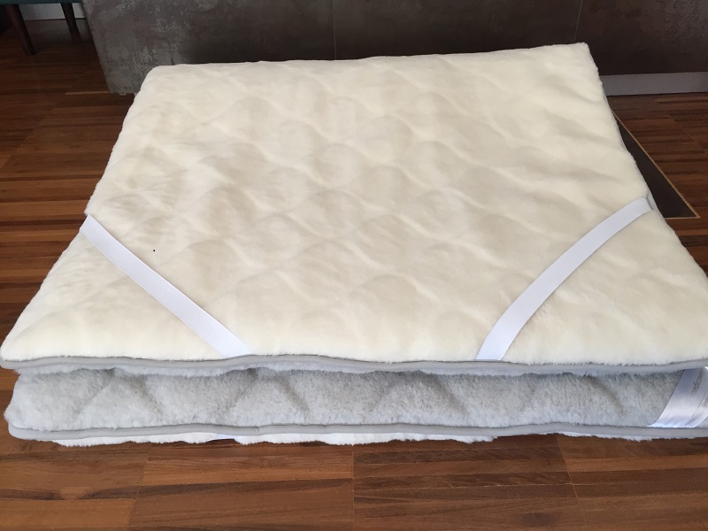 MATERAC WEŁNIANY ALPAKA JASNA CARO + KASZMIR CARO 180x200