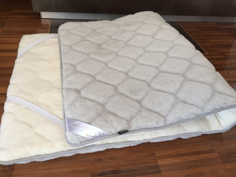 MATERAC WEŁNIANY ALPAKA JASNA CARO + KASZMIR CARO 180x200
