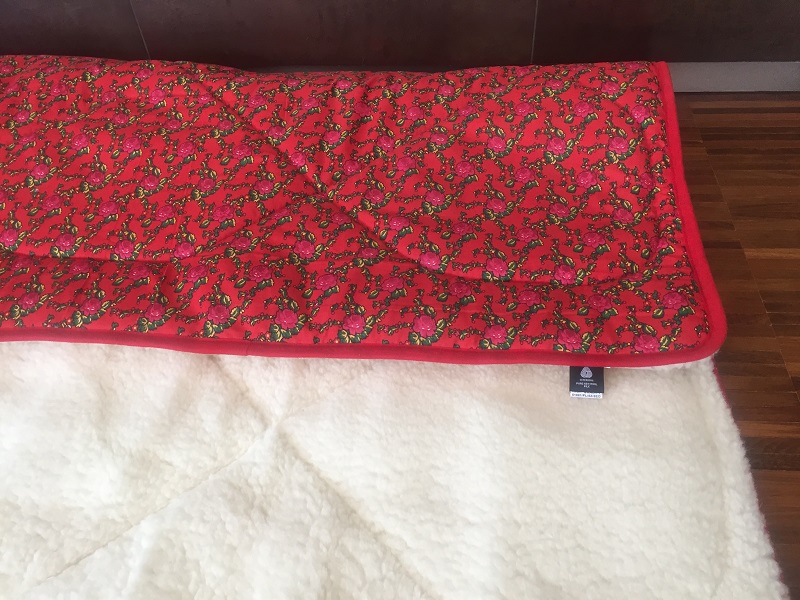 Kołdra orientalna Merynos + Bawełna Kolekcja RED ROSES 140x200