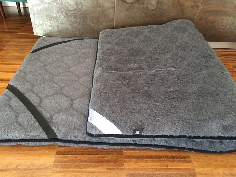 MATERAC WEŁNIANY ALPAKA CIEMNA CARO / ALPAKA CIEMNA CARO 120X200