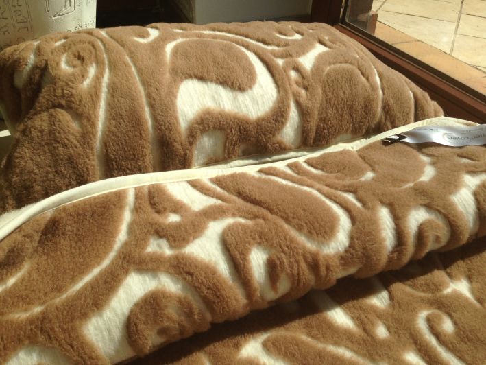 POŚCIEL Z WEŁNY CAMEL WOOLSTAR + MERYNOS 140X200