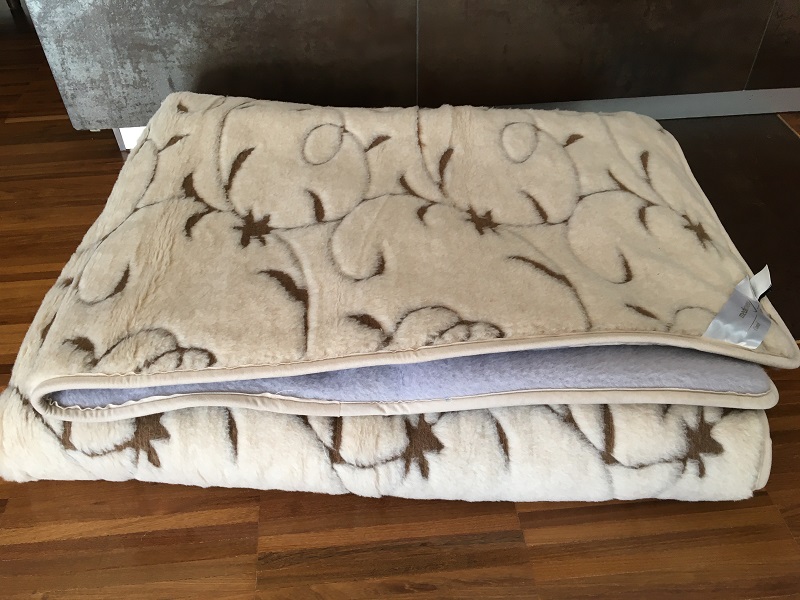 POŚCIEL WEŁNIANA ALPAKA ALPINA + CAMEL RAMPICANTI 160x200