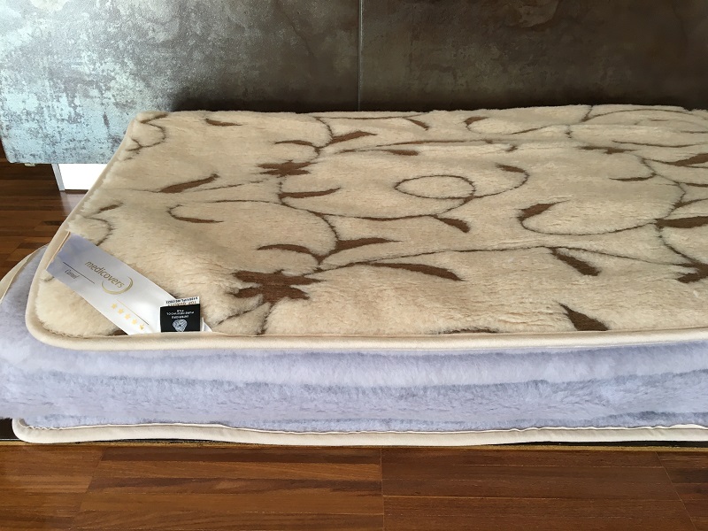 POŚCIEL WEŁNIANA ALPAKA ALPINA + CAMEL RAMPICANTI 160x200