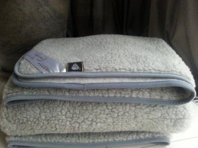 KOC WEŁNIANY MERYNOS BARANEK SILVER 140x200