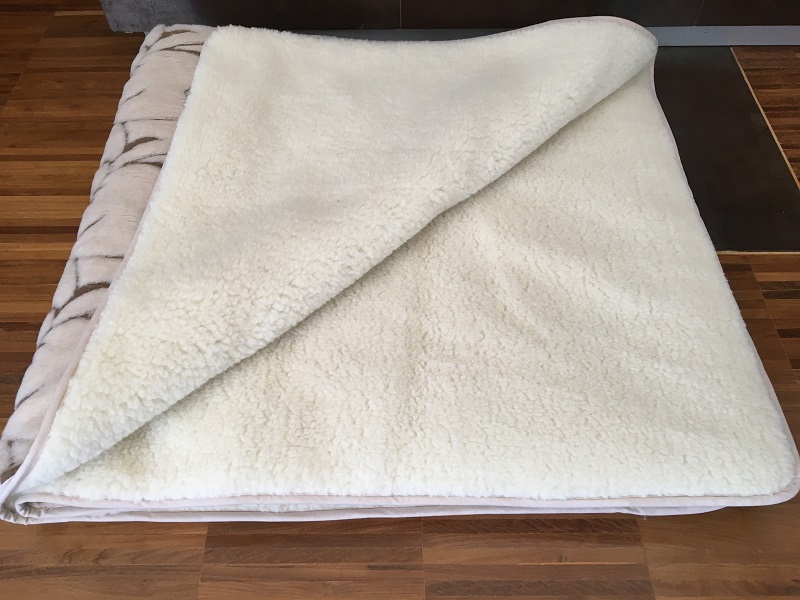 POŚCIEL WEŁNIANA CAMEL RAMPICANTI + MERYNOS TUMBLER 160x200 + MATERAC
