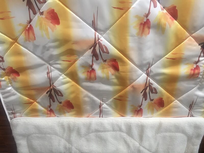 KOŁDRA WEŁNIANA MERYNOS POLNE KWIATY 140x200