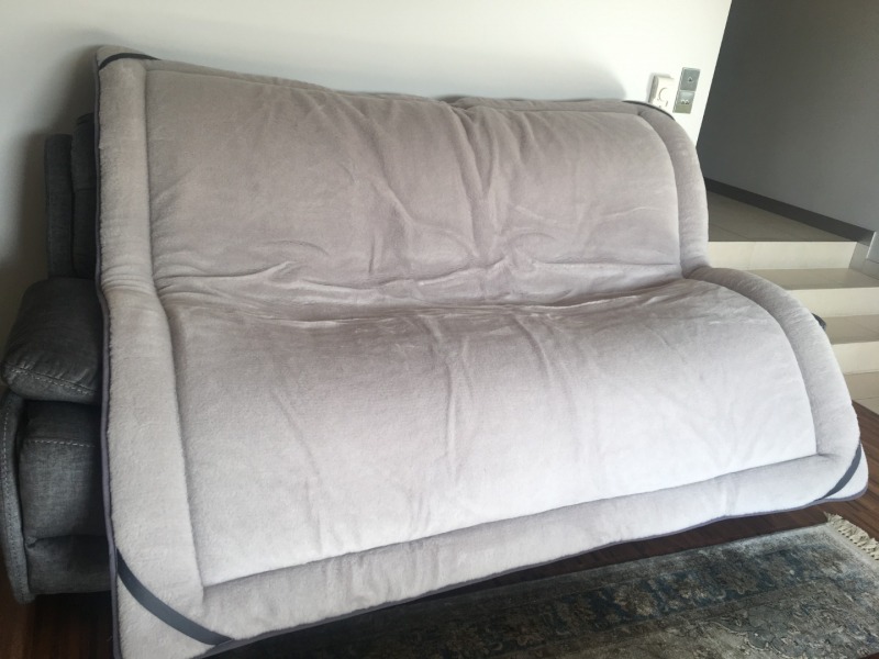 MATERAC WEŁNIANY ALPAKA JASNA MEGA GRUBY 200x200