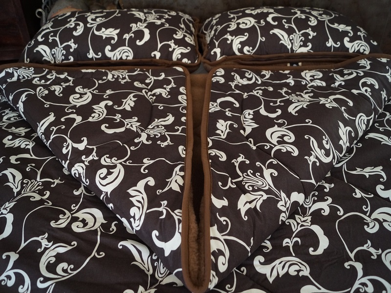 Pościel Orientalna Camel + Bawełna Kolekcja Brown Mediolan 180x200