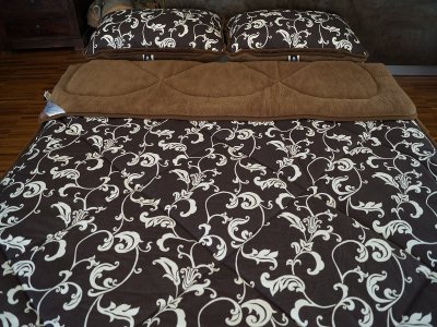 Pościel Orientalna Camel + Bawełna Kolekcja Brown Mediolan 180x200