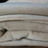 KOŁDRA WEŁNIANA CAMEL JASNY LIGHT 2 J+J 180x200