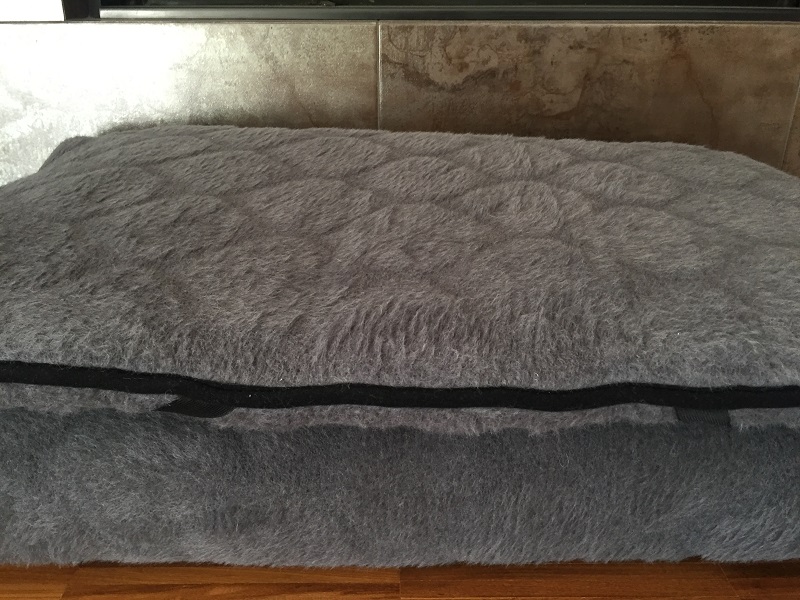 MATERAC WEŁNIANY ALPAKA CIEMNA CARO / ALPAKA CIEMNA CARO 120X200