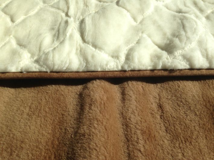 KOŁDRA WEŁNIANA CAMEL + KASZMIR SOFIA 160X200
